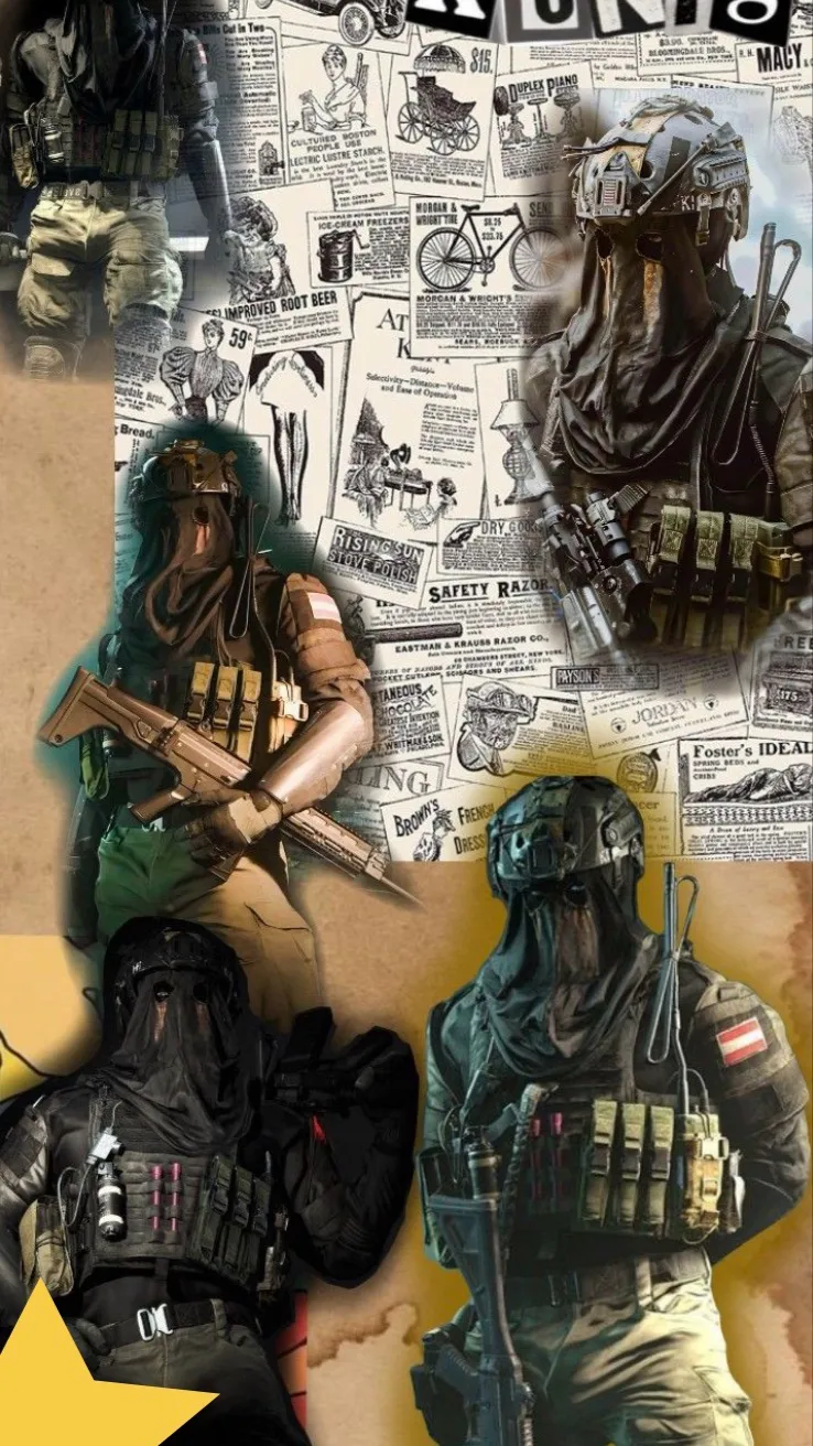 ai character: Cod new recruit background