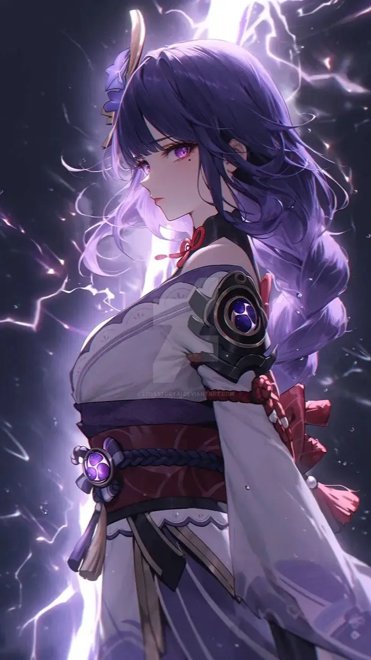ai character: Raiden Ei background
