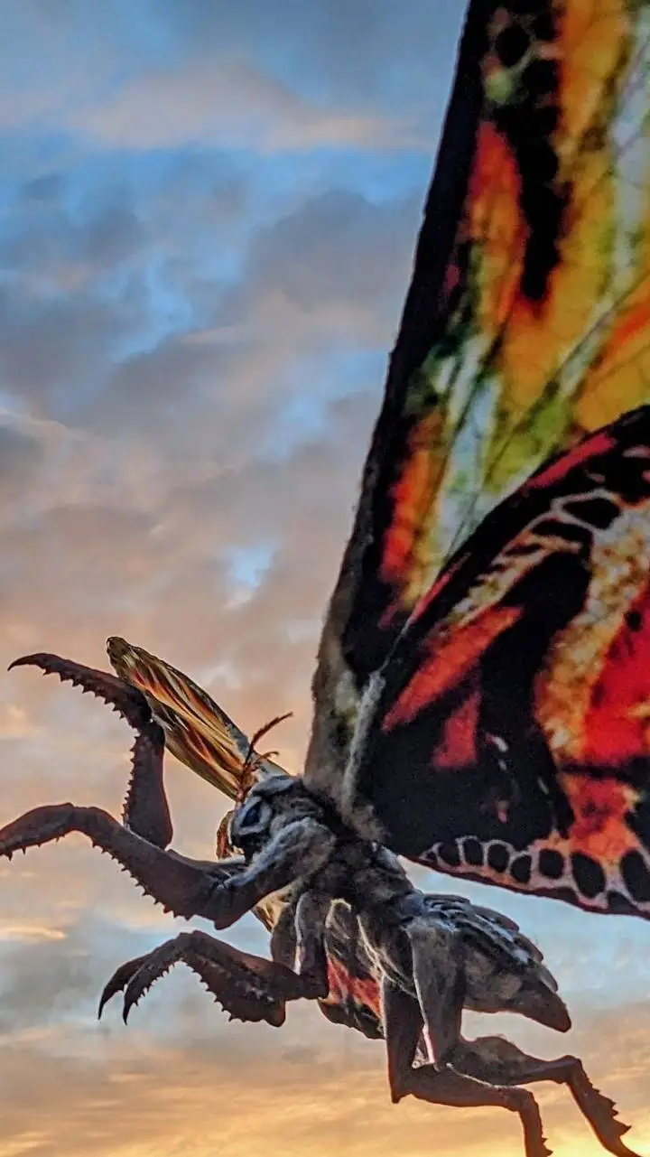 ai character: mothra  background