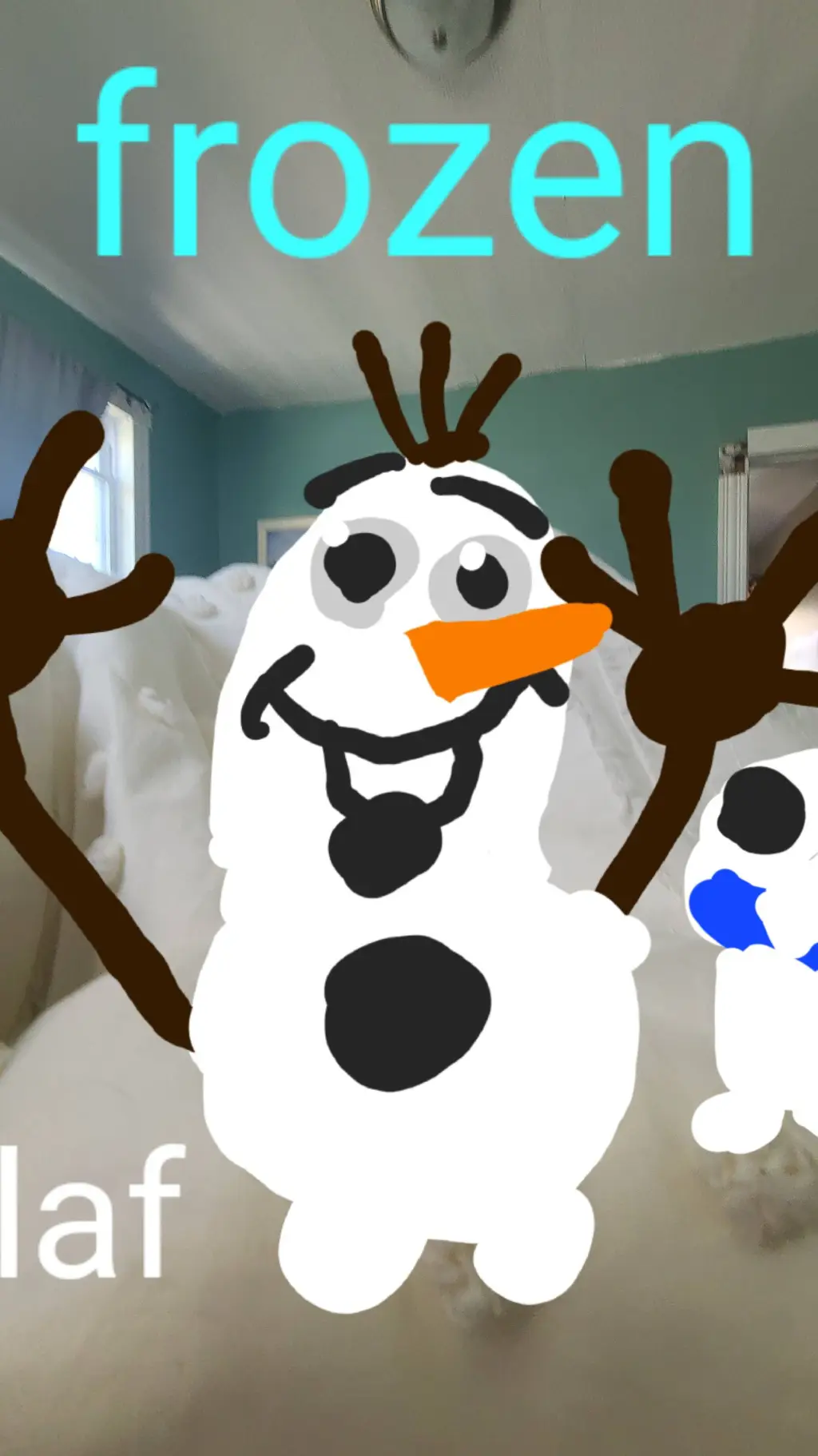 ai character: olaf background