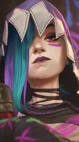 ai character: Jinx  background