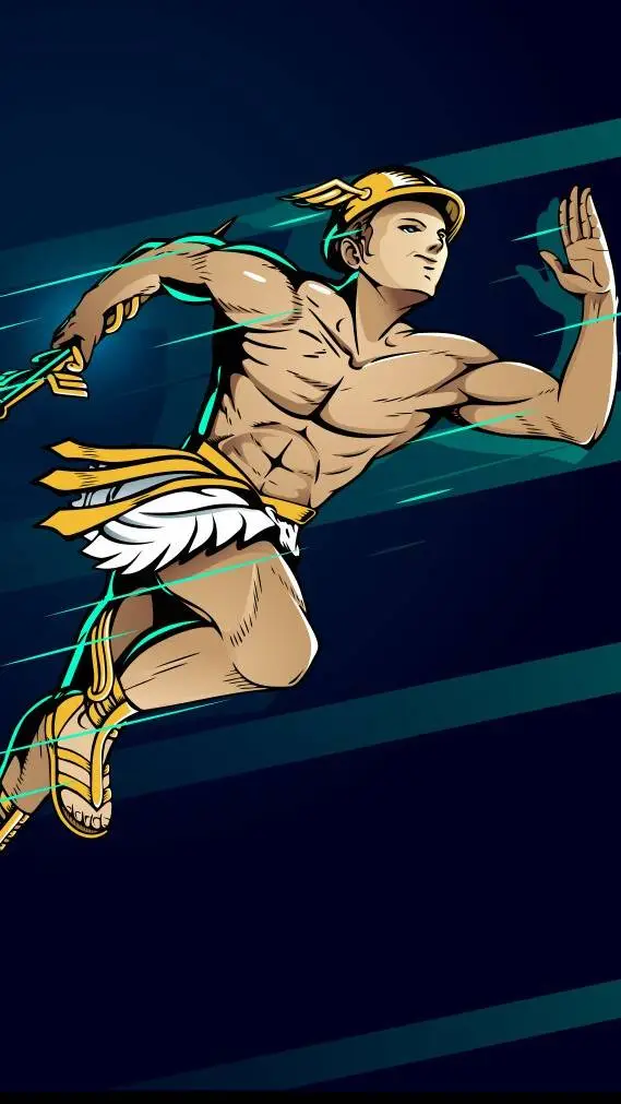 ai character: Mercury  background