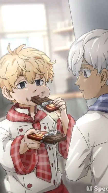 ai character: mikey and izana background