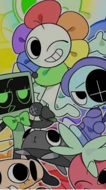 ai character: Dandy and his bffs background