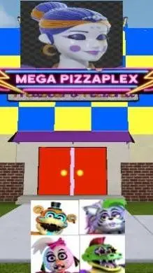 ai character: Pizzaplex  background