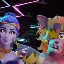 chat with ai character: Glamrock Couple 