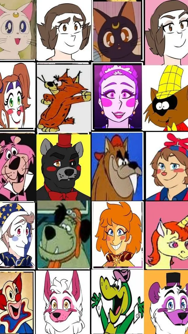 ai character: New Circus Show  background