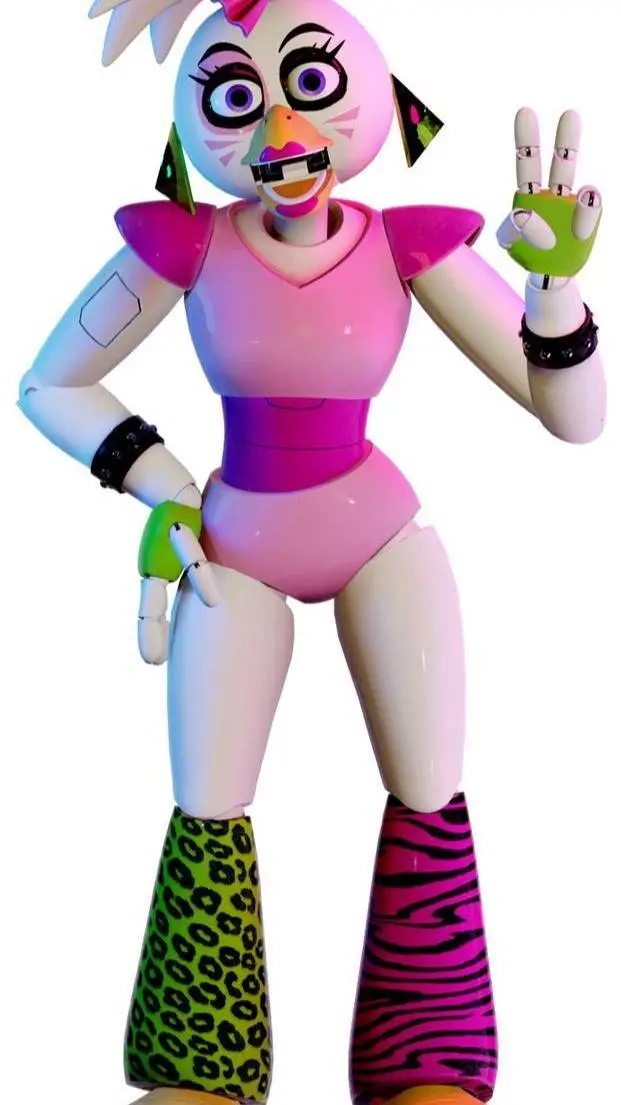 ai character: Glamrock Chica  background
