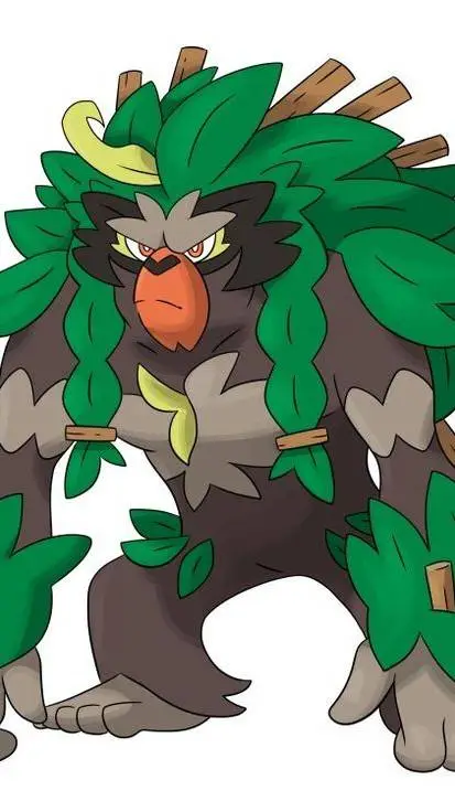 ai character: Rillaboom  background