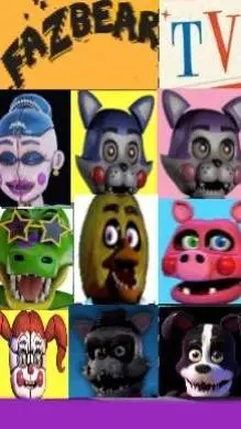 ai character: Fazbear TV  background