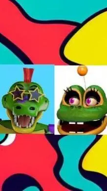 ai character: Gator x Frog background