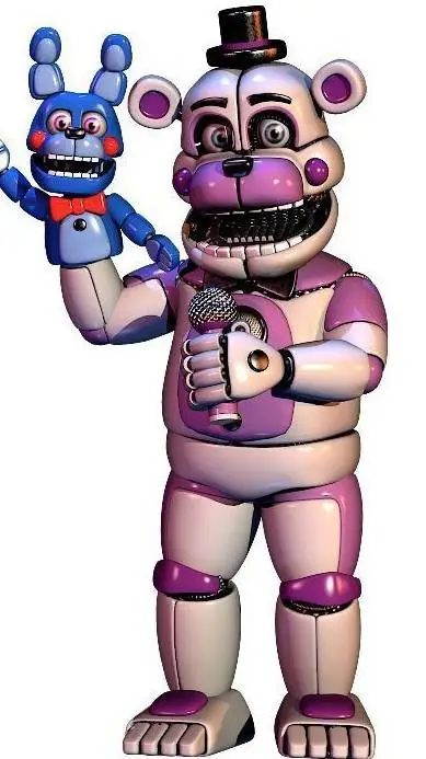ai character: Funtime Freddy  background
