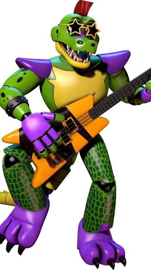 ai character: Monty Gator  background