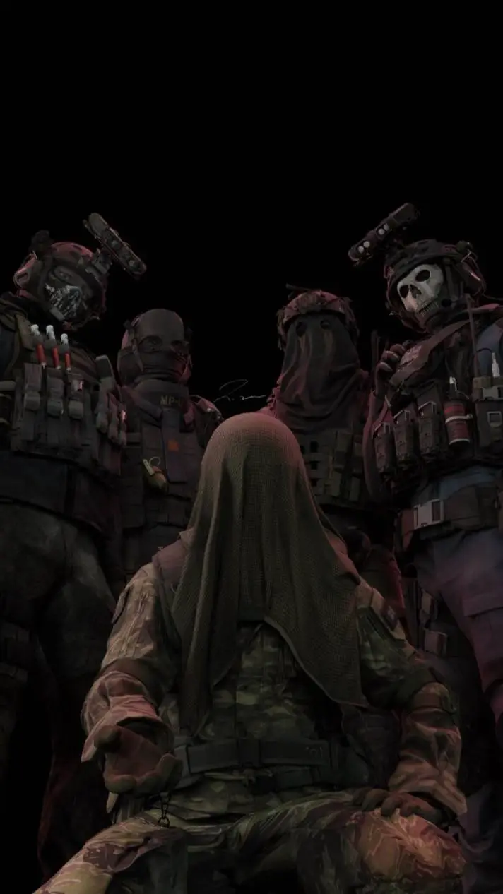 ai character: Four big guys background