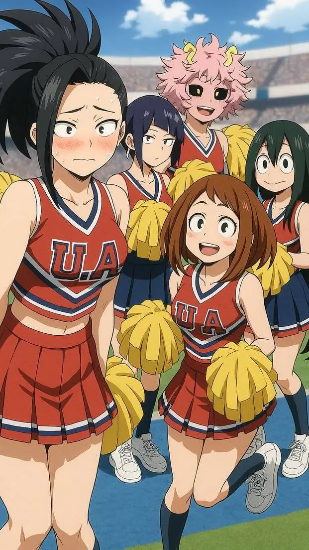 ai character: Mha birthday background