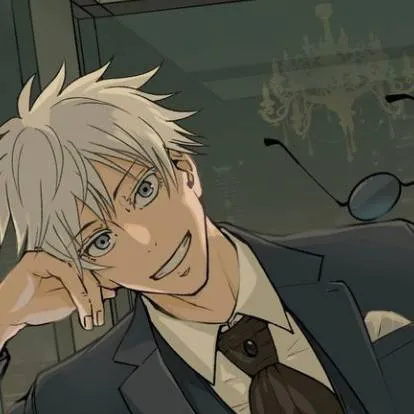 chat with ai character: office boss gojo