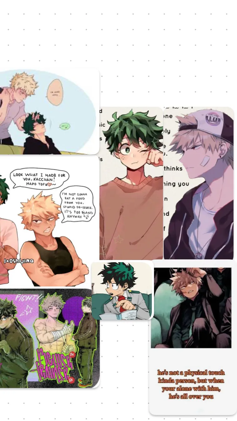 ai character: Bakugo  background