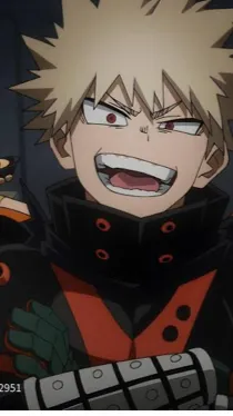 ai character: Bakugo💥💥  background