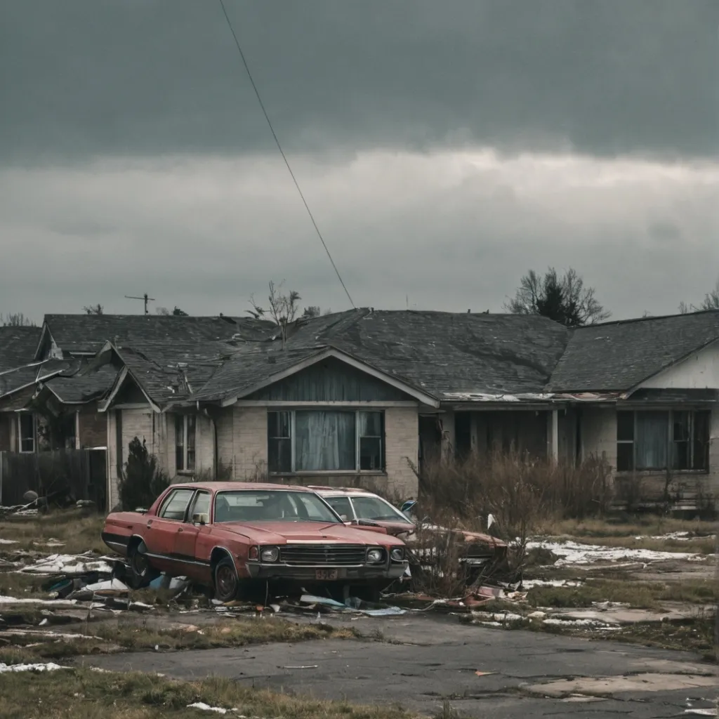 chat with ai character: Abandoned suburbs