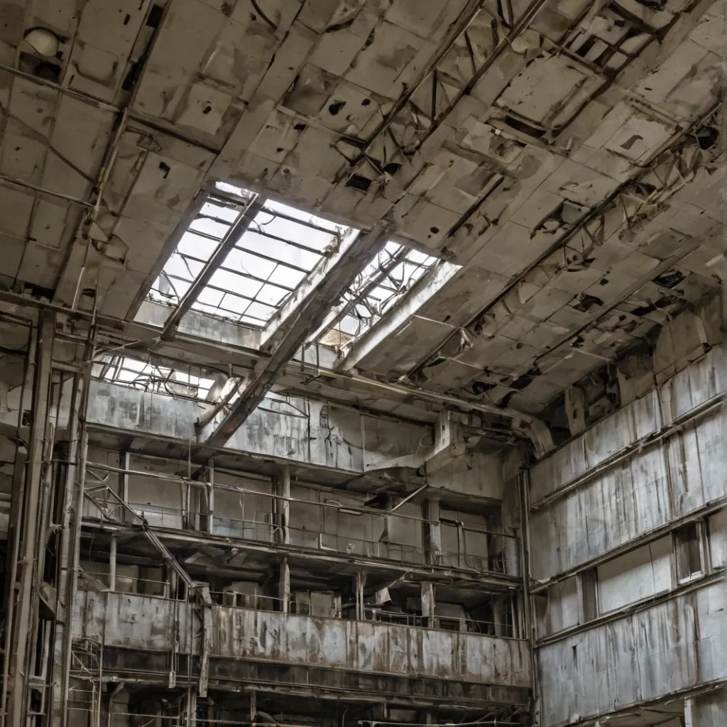 chat with ai character: Abandoned facility