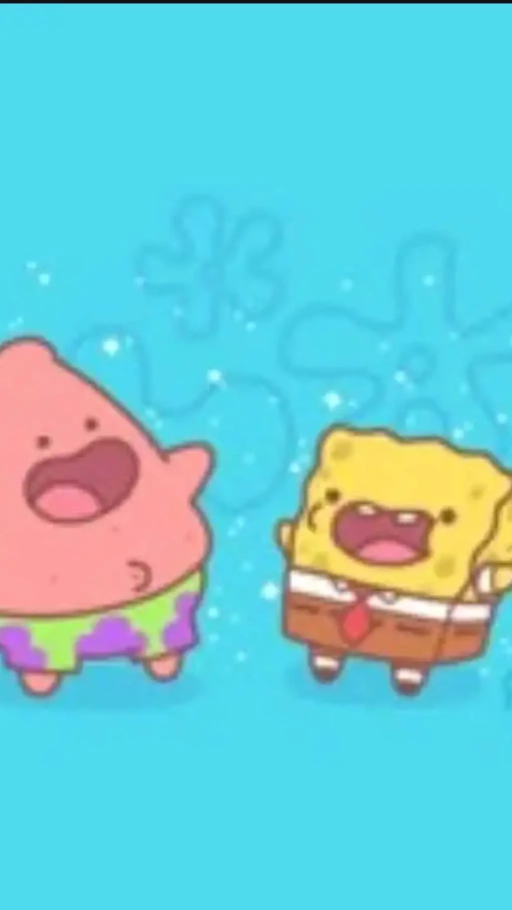 ai character: SpongeBob  background