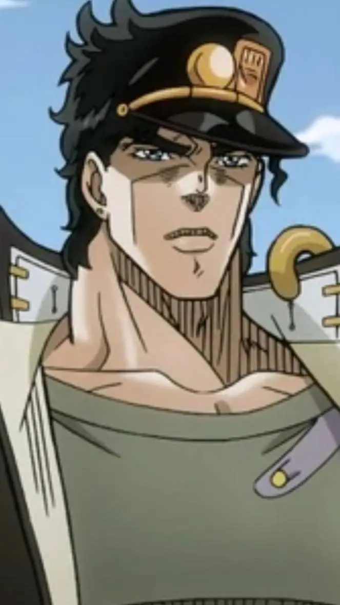 ai character: Jotaro Kujo background