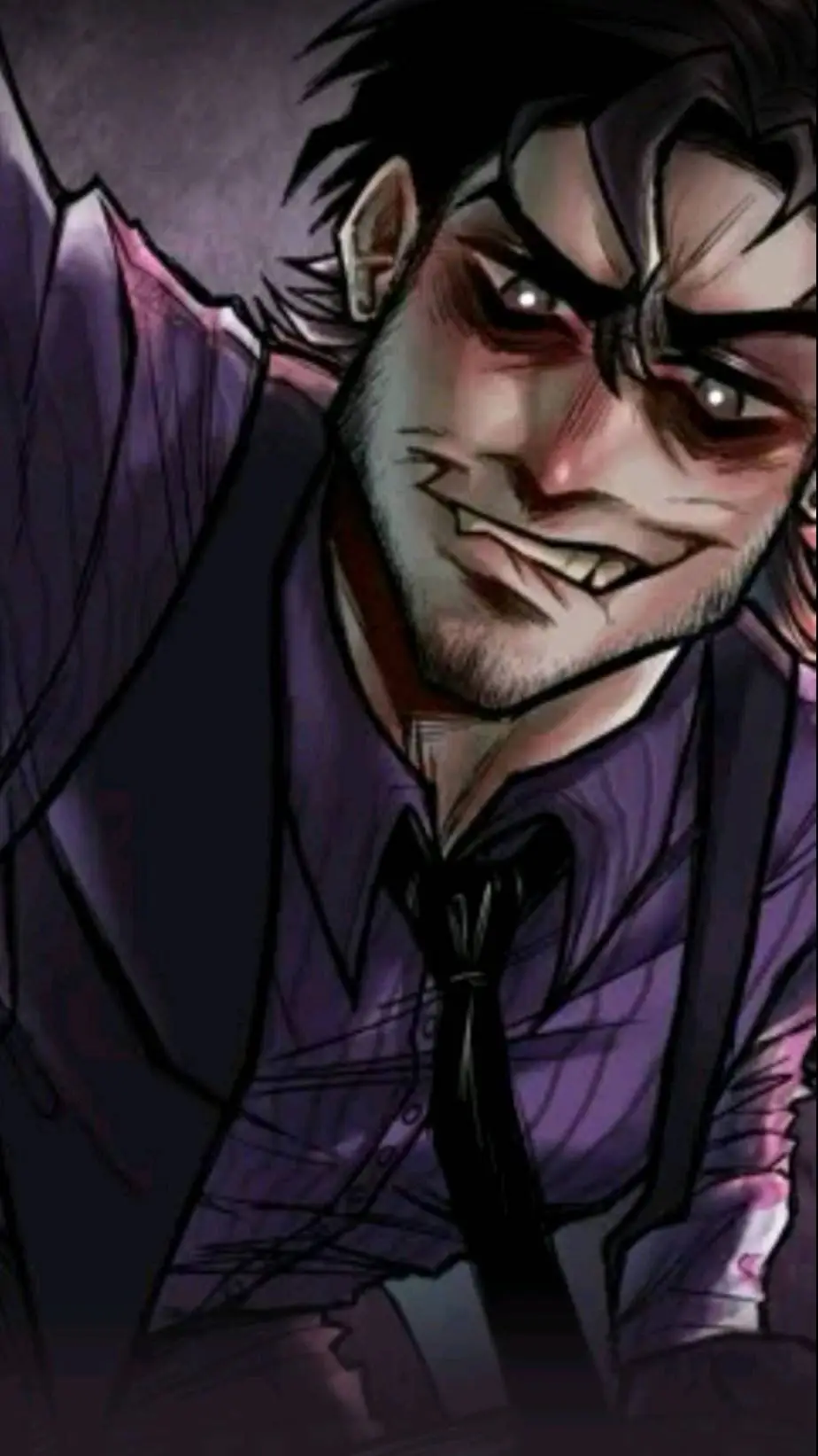 ai character: William Afton.  background