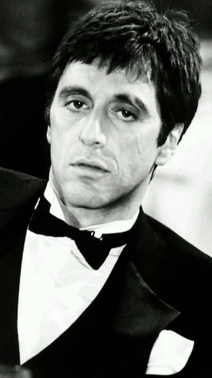 ai character: Tony Montana  background