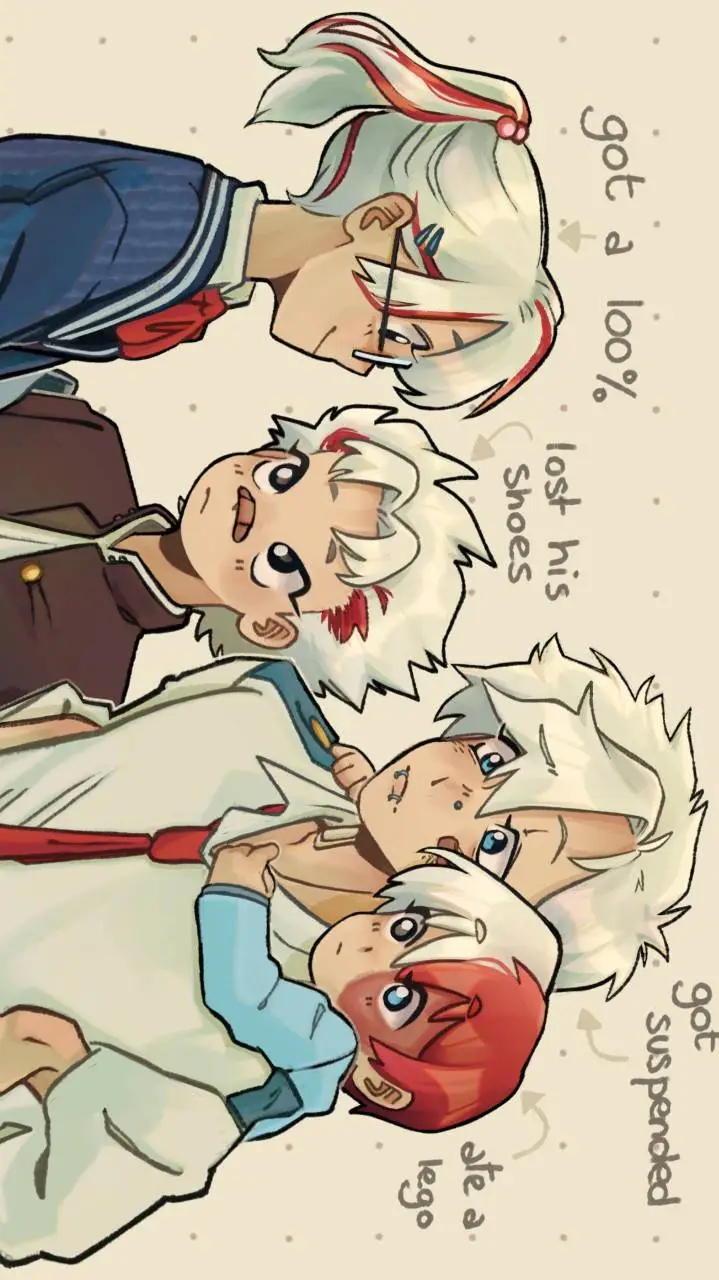 ai character: Todoroki siblings  background