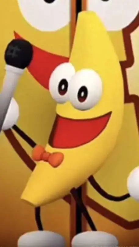 ai character: the dancing banana background