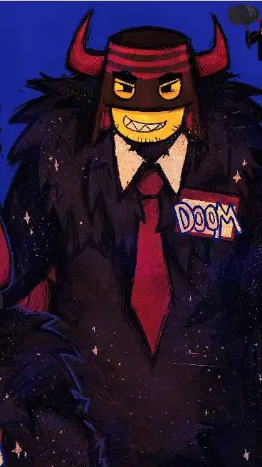 ai character: Mrdoombinger background