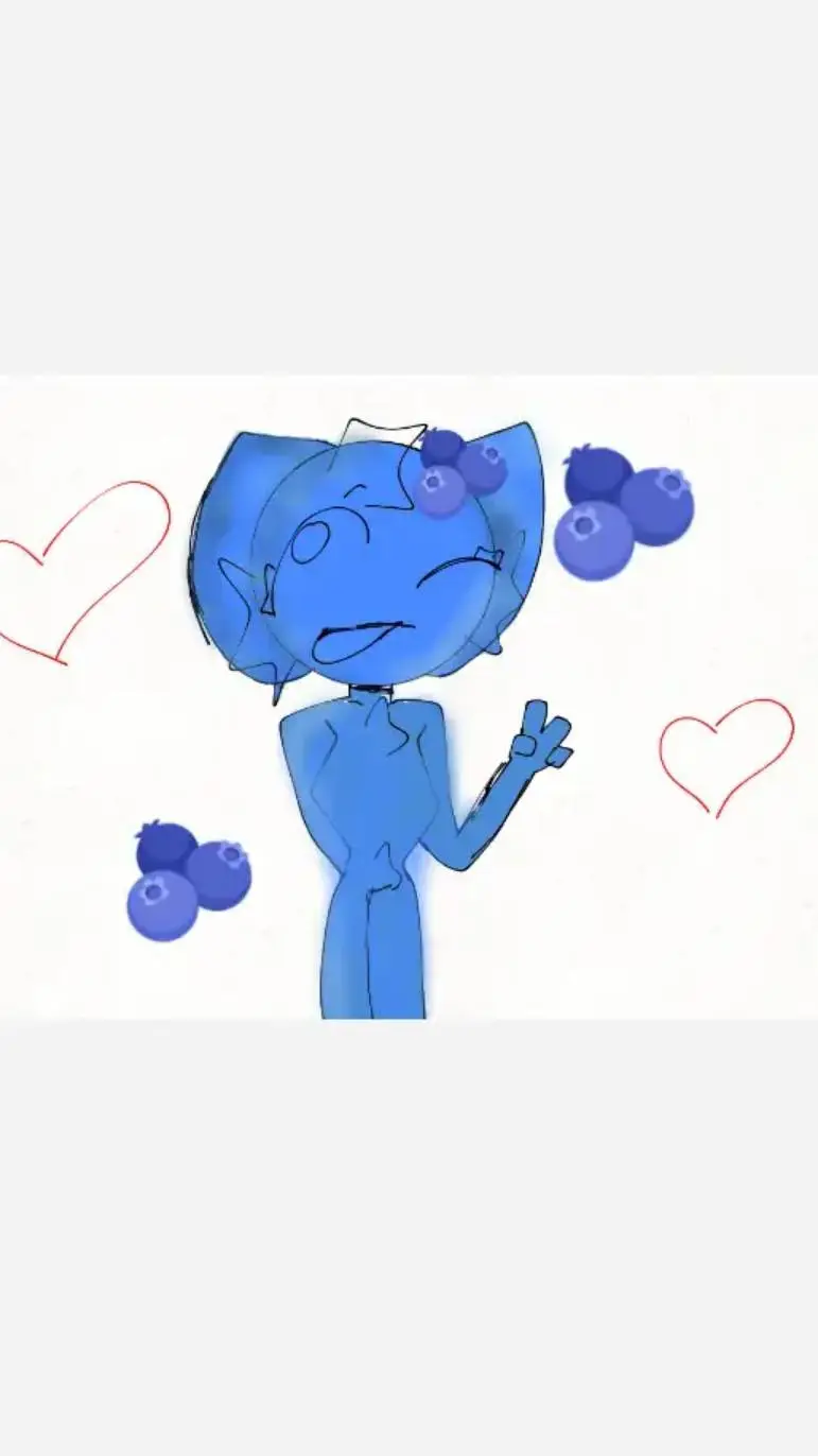 ai character: Blueberry  background