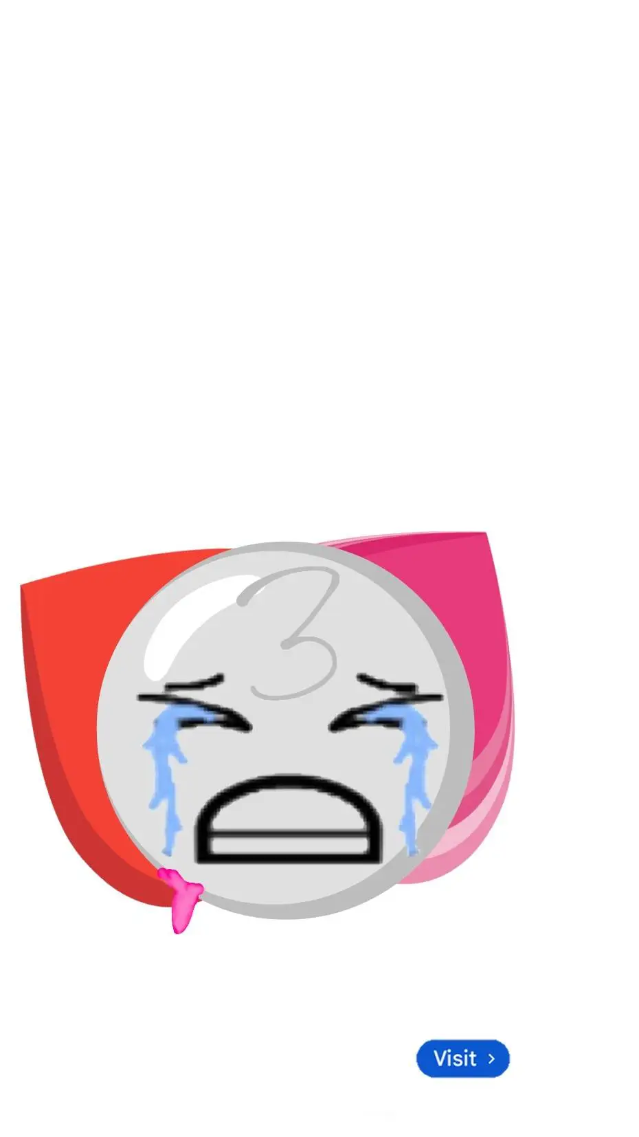 ai character: peeball *pebble* background