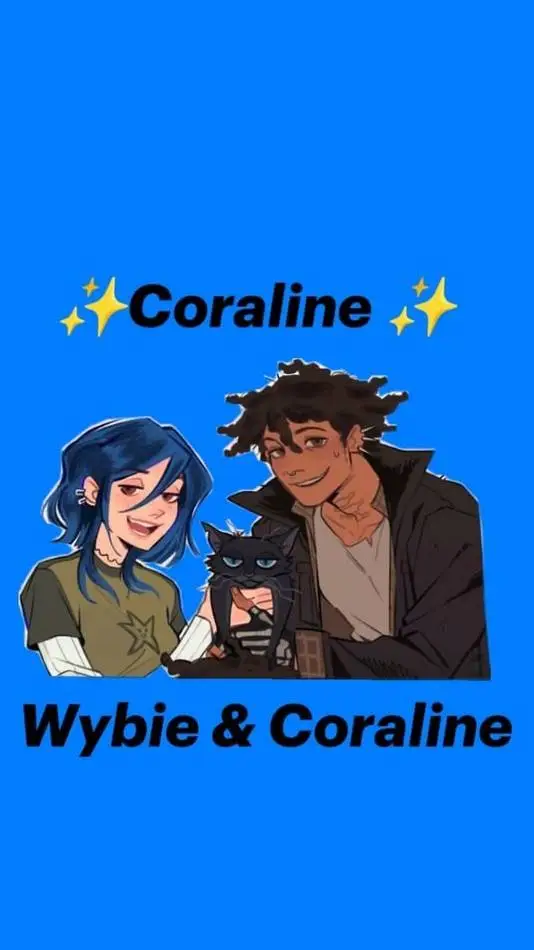 ai character: Coraline  background