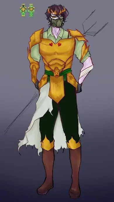 ai character: Awesamedude  background