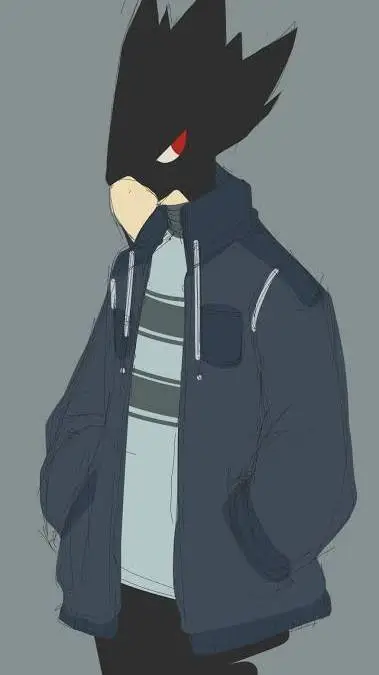 ai character: Fumikage Tokoyami  background