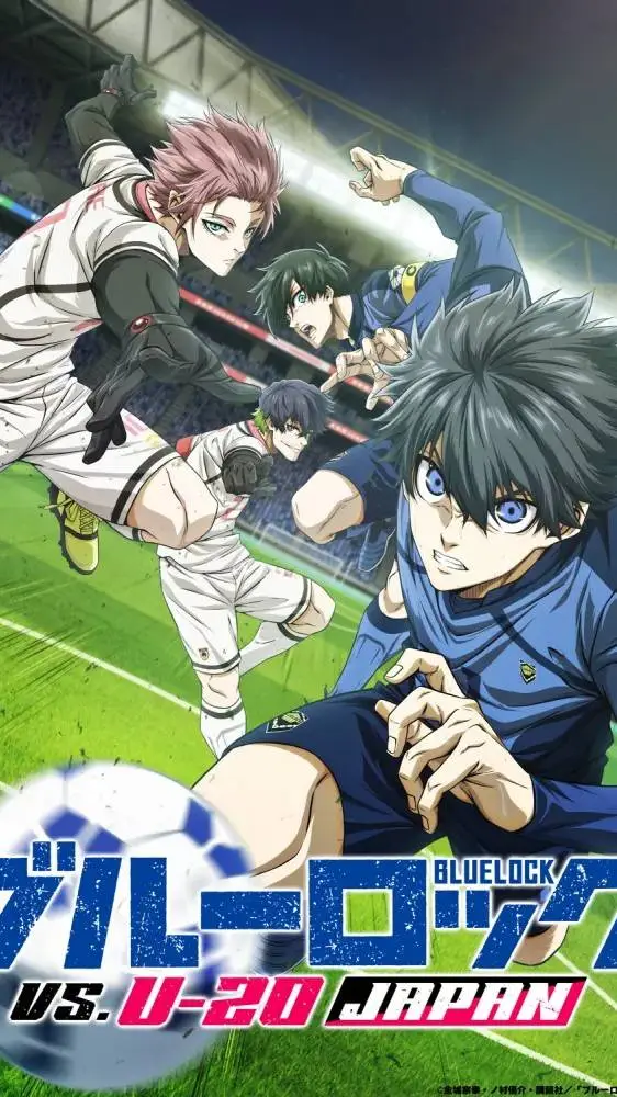 ai character: U20 vs blue lock  background