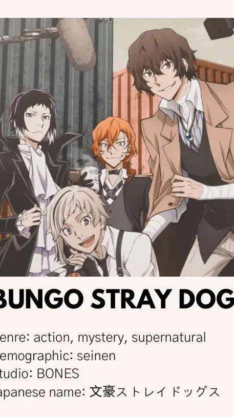 ai character: Bungo Stay Dogs background