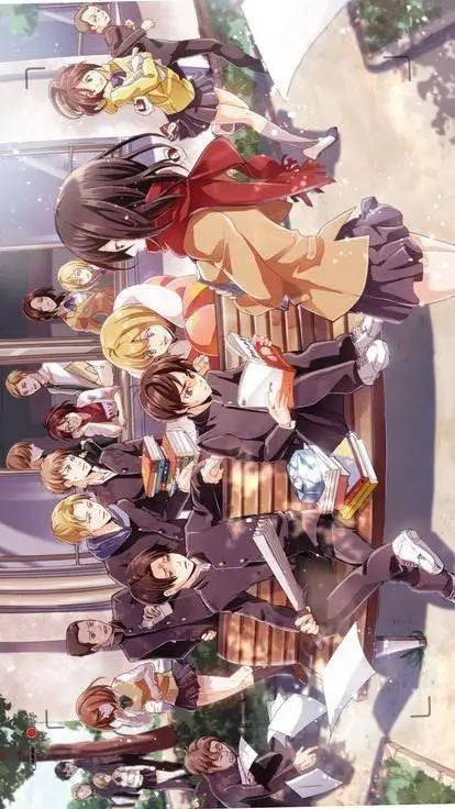 ai character: Snk lycée 👌 background