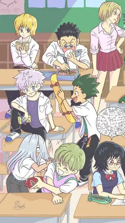 ai character: HxH pick me ☆~ background