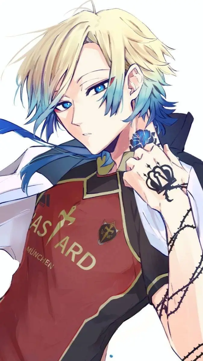 ai character: Kaiser 💙 background