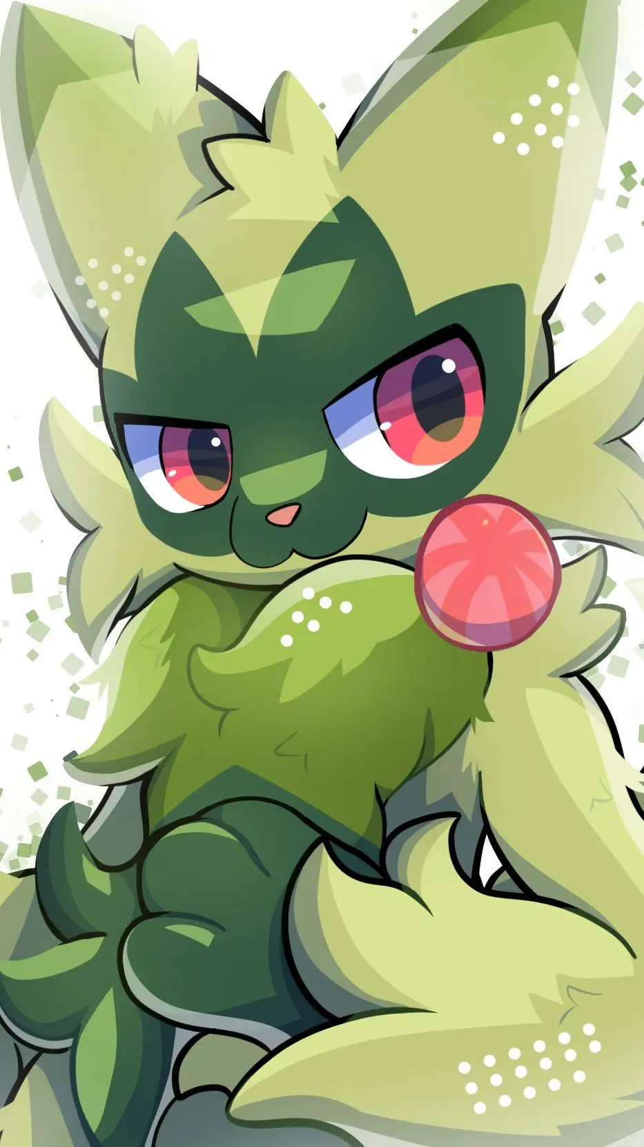 ai character: Floragato background