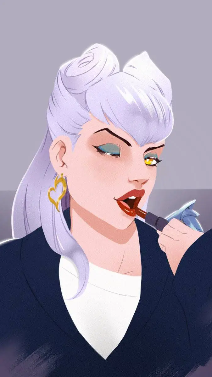 ai character: kda evelynn  background