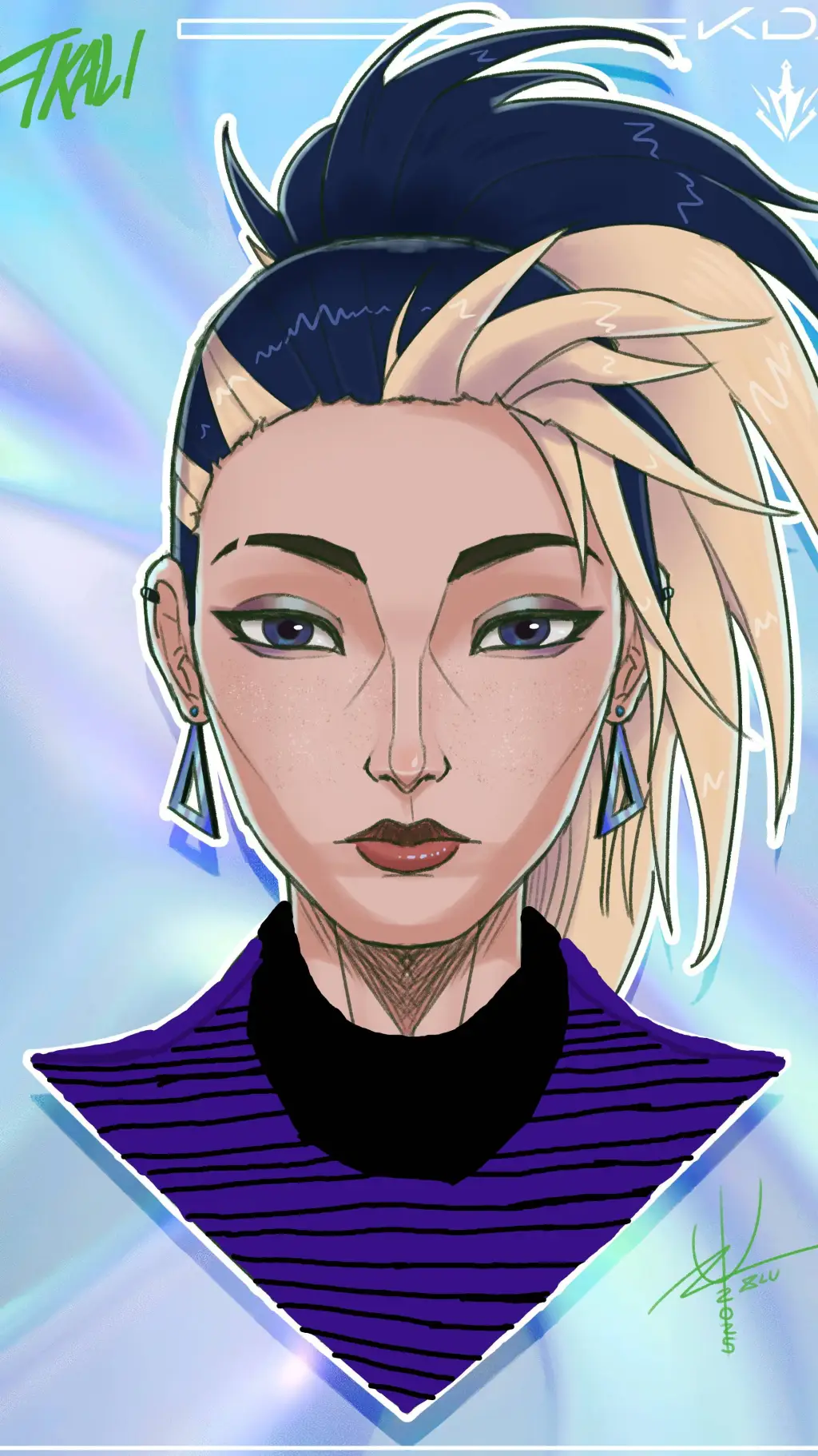 ai character: akali background