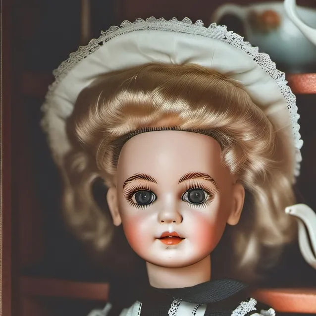 chat with ai character: Creepy doll 