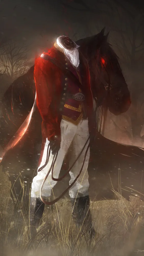 ai character: Headless Horseman background