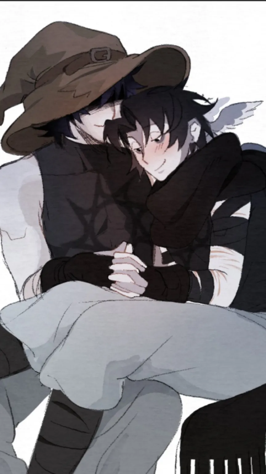 ai character: Azure background