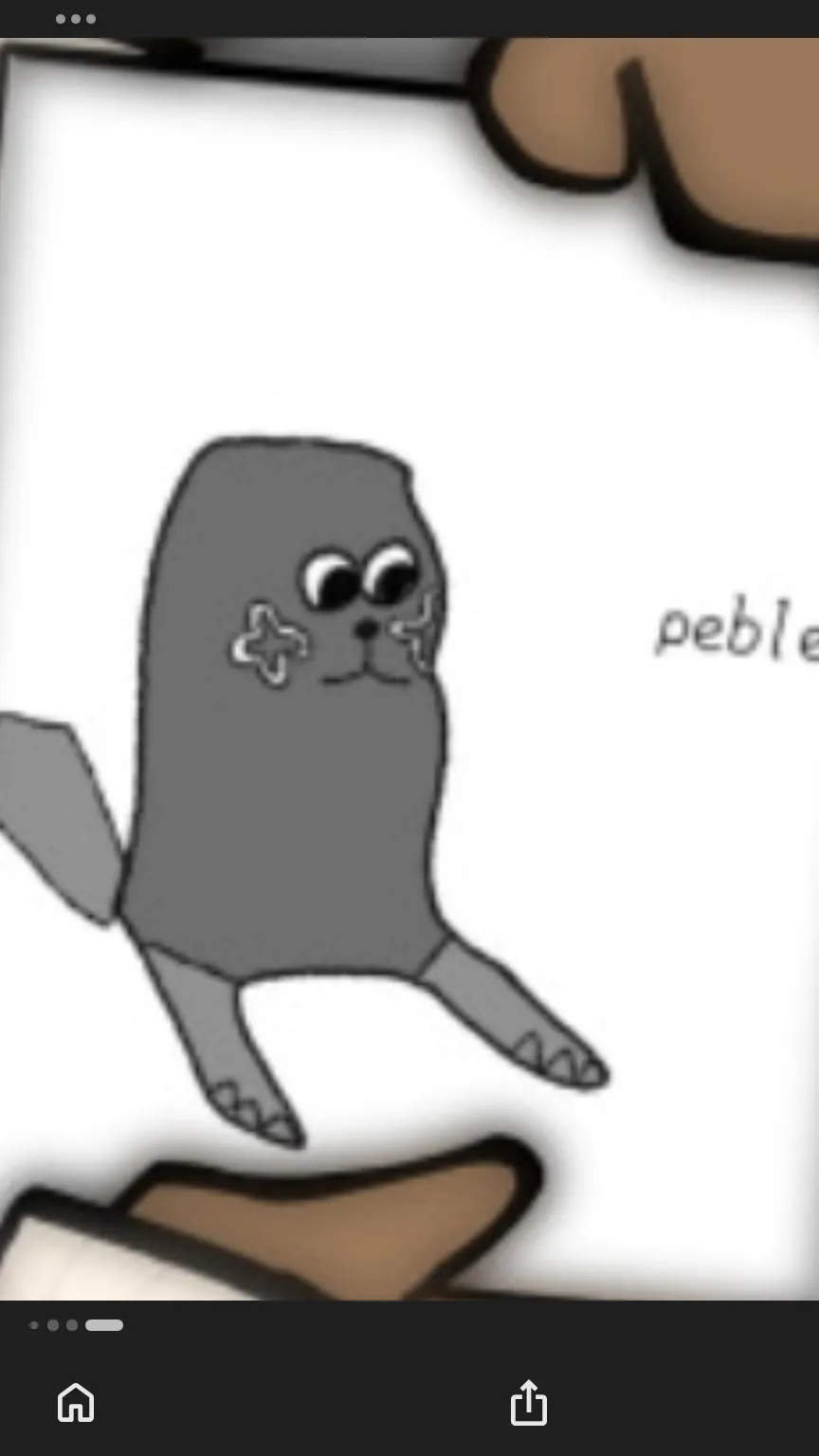 ai character: Peble background