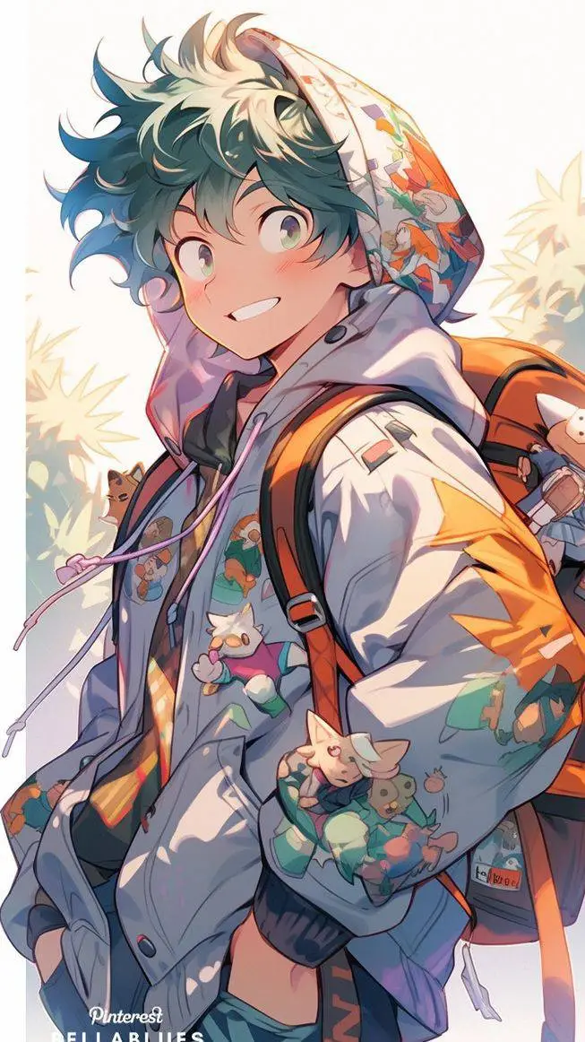 ai character: deku background