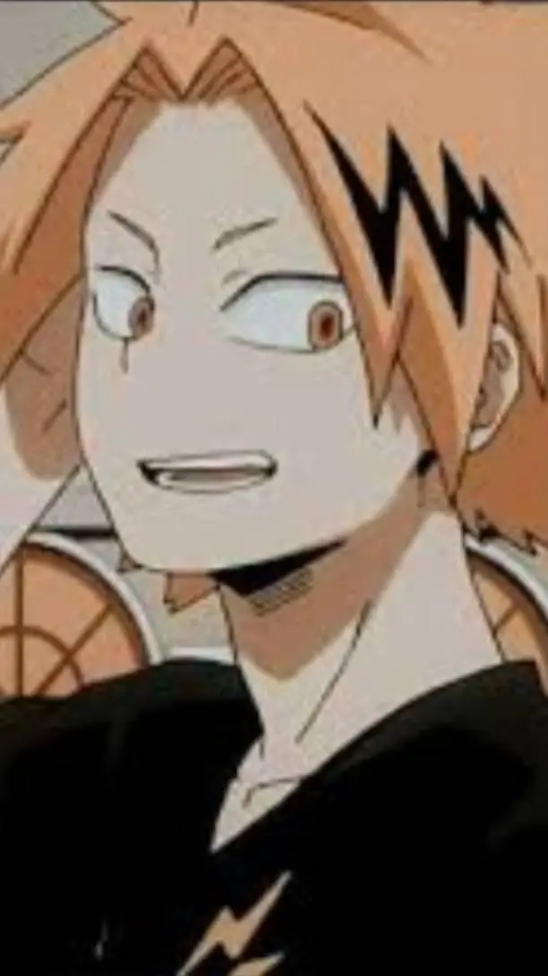 ai character: Denki Kaminari background